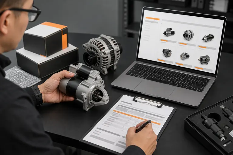 B2B Auto Parts Inquiry Template for Faster Quotes